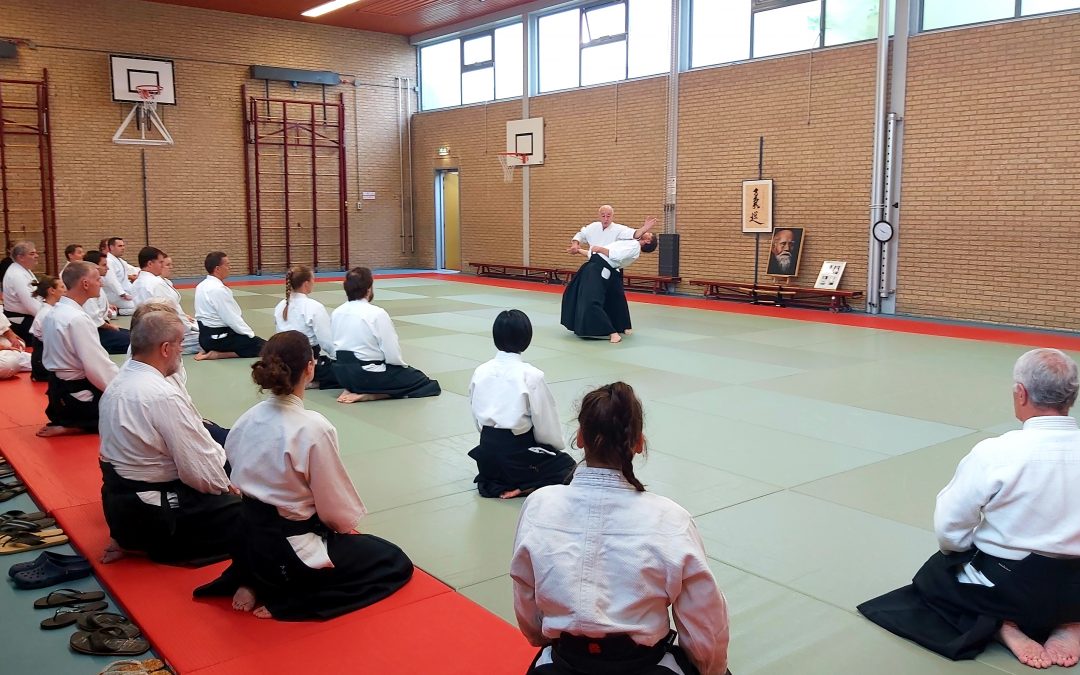 Bezoek van Nick Waites sensei